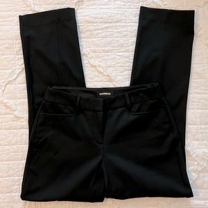Express Black Columnist Slim Pants